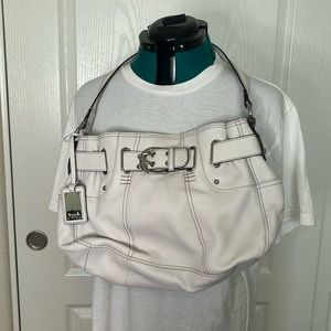 Tignanello Weather Leather Shoulder Bag